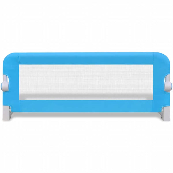 vidaXL Toddler Bed Rail 2 pcs. Blue 102x42 cm