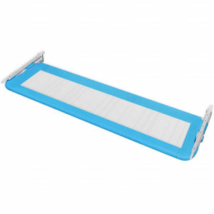 vidaXL Toddler Bed Rail 2 pcs Blue 150 x 42 cm