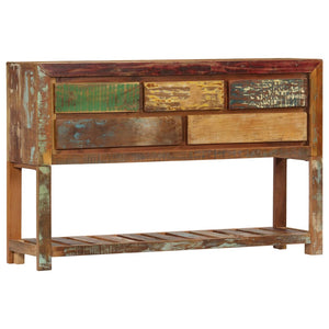 vidaXL Sideboard 120x30x75 cm Solid Reclaimed Wood
