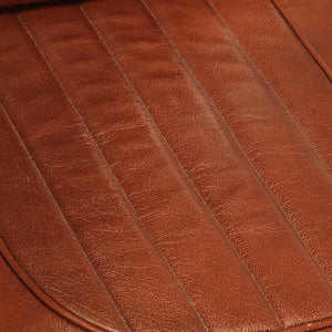 vidaXL Aviator Armchair Brown Genuine Leather