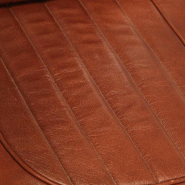 vidaXL Aviator Armchair Brown Genuine Leather