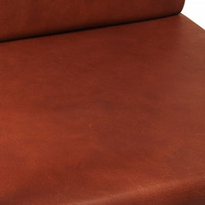 vidaXL Armchair Brown Genuine Leather