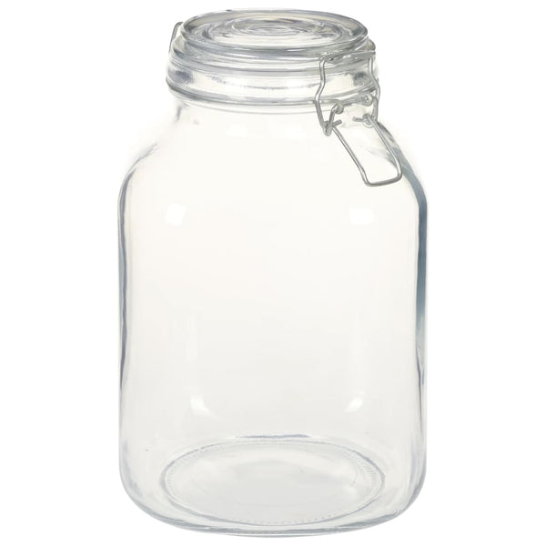 vidaXL Clip-Top Jars 12 pcs. 3 L