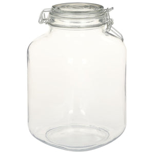 vidaXL Clip-Top Jars 12 pcs. 3 L