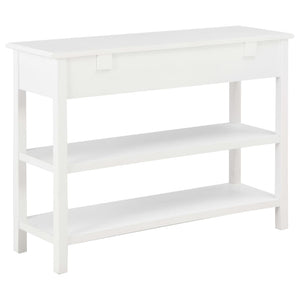 vidaXL Sideboard White 110x35x80 cm MDF