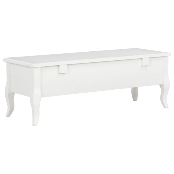 vidaXL TV Cabinet White 100 x 35 x 35 cm Wood