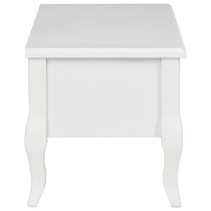 vidaXL TV Cabinet White 100 x 35 x 35 cm Wood
