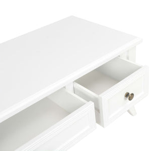 vidaXL TV Cabinet White 100 x 35 x 35 cm Wood