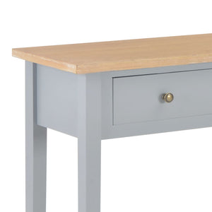 vidaXL Dressing Table Console Table Grey 79 x 30 x 74 cm Wood