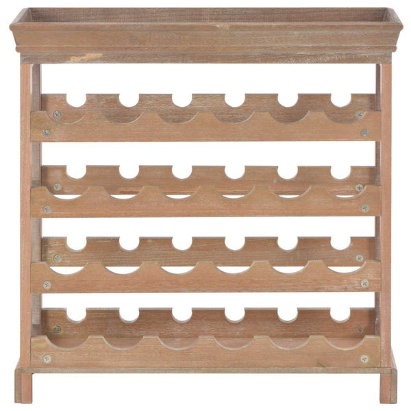 vidaXL Wine Cabinet Brown 70 x 22.5 x 70.5 cm MDF