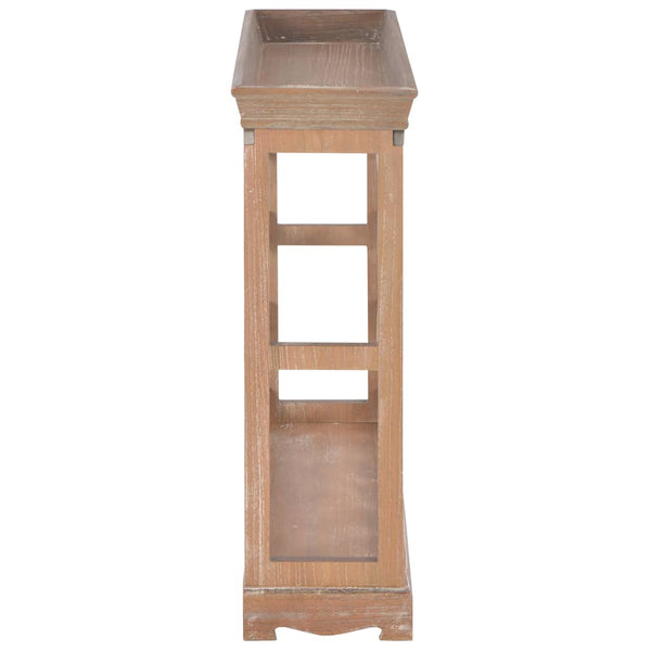 vidaXL Wine Cabinet Brown 70 x 22.5 x 70.5 cm MDF