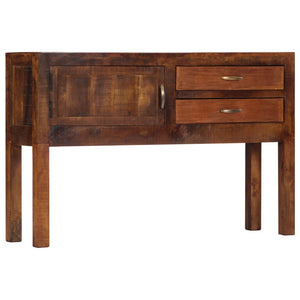vidaXL Sideboard 118x30x75 cm Solid Mango Wood