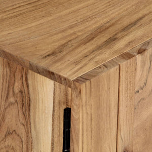 vidaXL TV Cabinet 140x30x45 cm Solid Acacia Wood