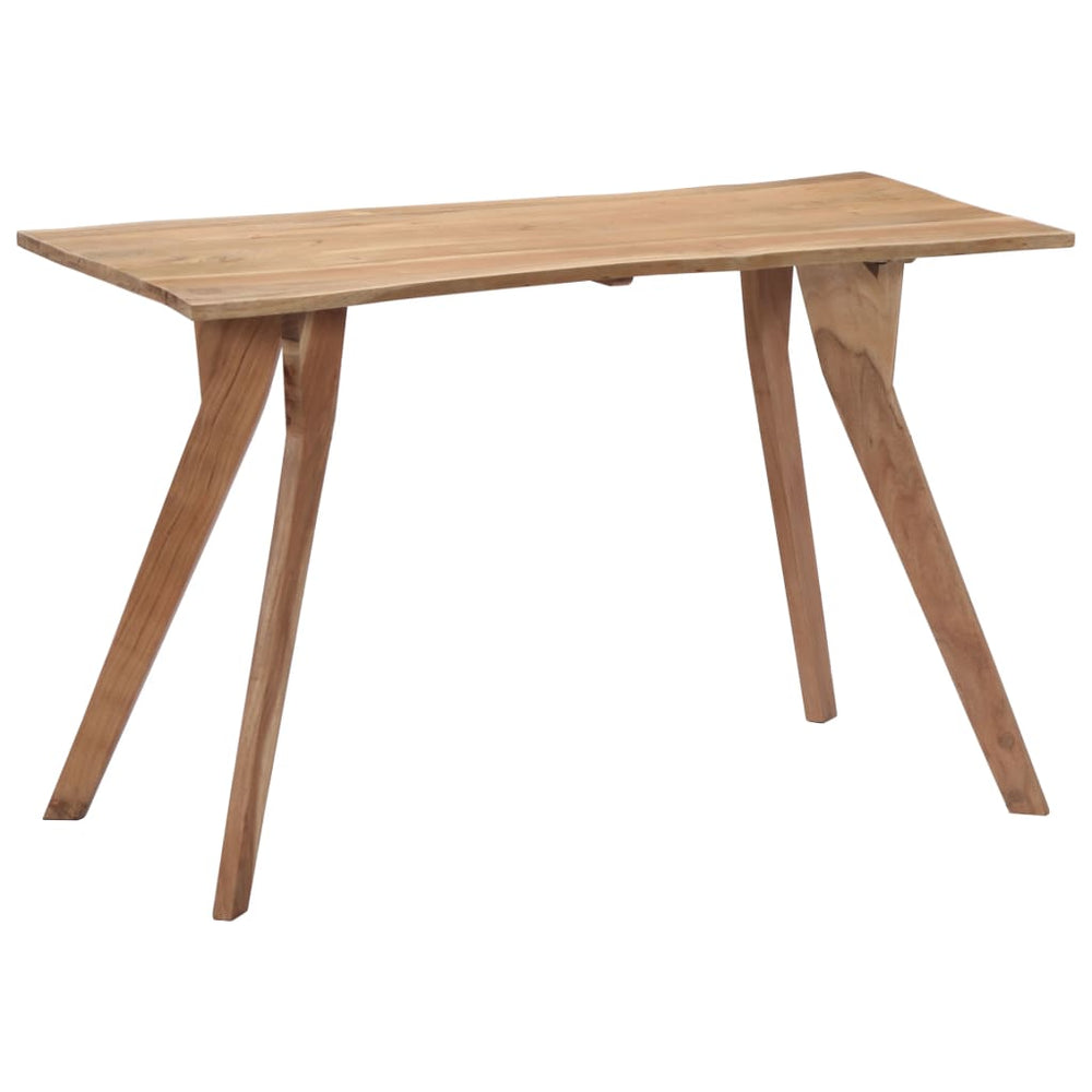 vidaXL Dining Table 120 x 58 x 76 cm Solid Acacia Wood