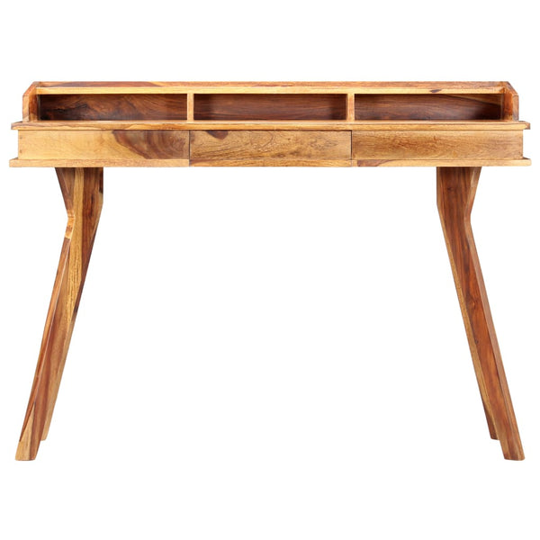 vidaXL Desk 115 x 50 x 85 cm Solid Acacia Wood