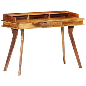 vidaXL Desk 115 x 50 x 85 cm Solid Acacia Wood