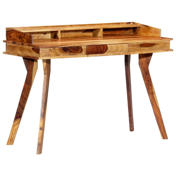 vidaXL Desk 115 x 50 x 85 cm Solid Acacia Wood