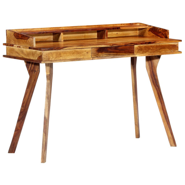 vidaXL Desk 115 x 50 x 85 cm Solid Acacia Wood
