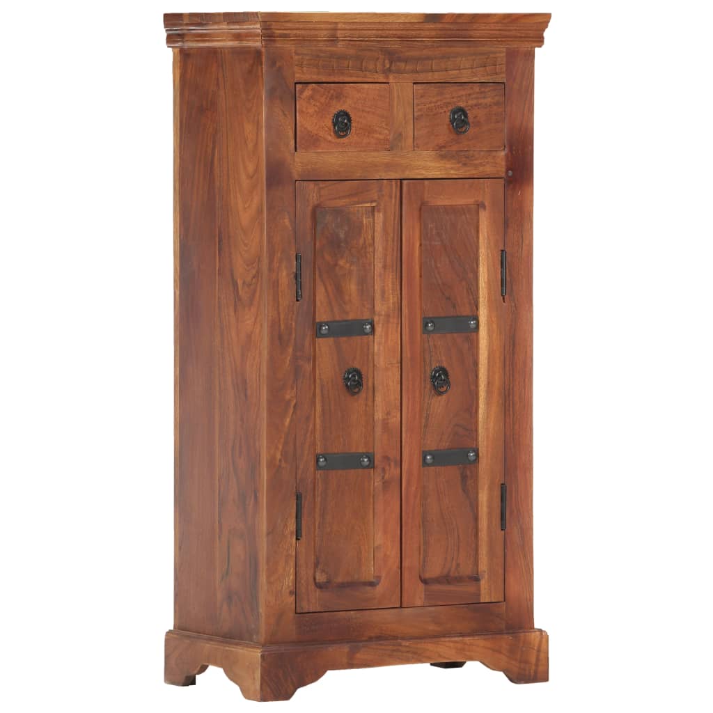 vidaXL Sideboard 50x30x100 cm Solid Acacia Wood