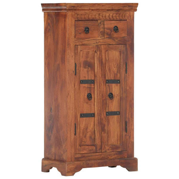 vidaXL Sideboard 50x30x100 cm Solid Acacia Wood