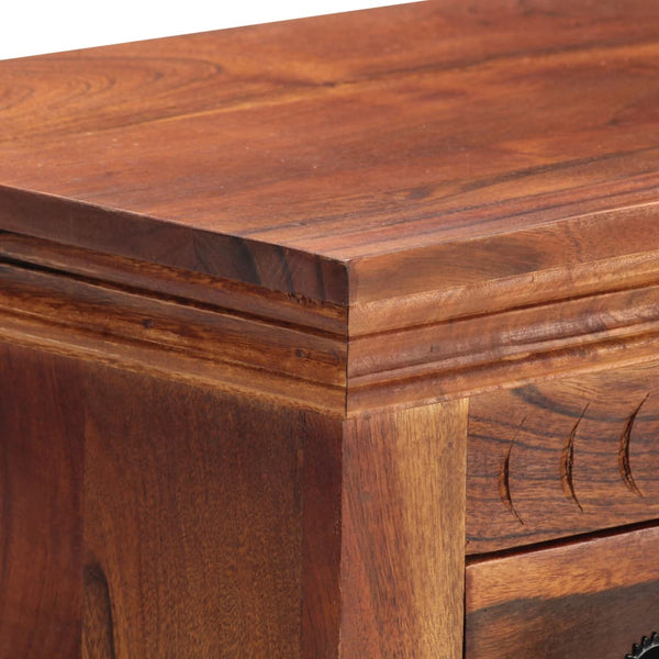 vidaXL Sideboard 50x30x100 cm Solid Acacia Wood