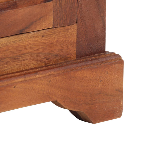 vidaXL Sideboard 50x30x100 cm Solid Acacia Wood