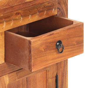 vidaXL Sideboard 63x30x75 cm Solid Acacia Wood