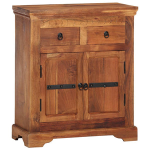 vidaXL Sideboard 63x30x75 cm Solid Acacia Wood