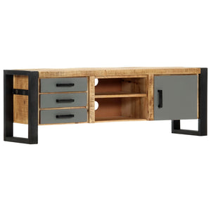 vidaXL TV Cabinet 120x30x40 cm Solid Mango Wood