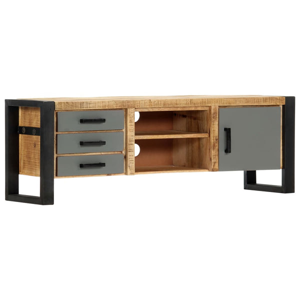 vidaXL TV Cabinet 120x30x40 cm Solid Mango Wood
