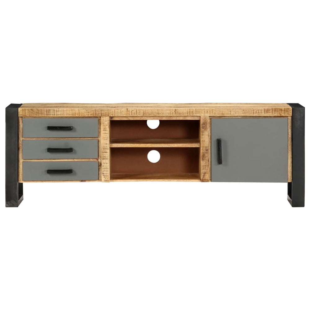 vidaXL TV Cabinet 120x30x40 cm Solid Mango Wood