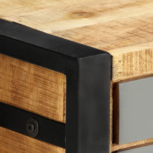 vidaXL TV Cabinet 120x30x40 cm Solid Mango Wood