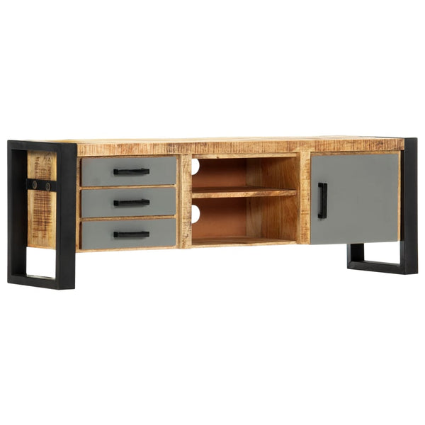 vidaXL TV Cabinet 120x30x40 cm Solid Mango Wood