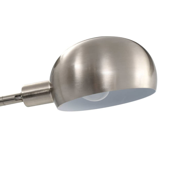 vidaXL Floor Lamp 200 cm 5 x E14 Silver