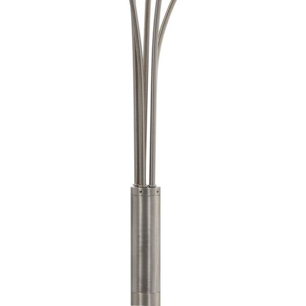 vidaXL Floor Lamp 200 cm 5 x E14 Silver
