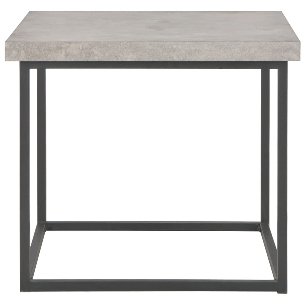 vidaXL Coffee Table 55x55x53 cm Concrete Look