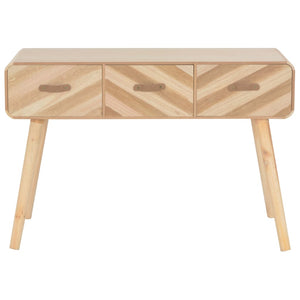 vidaXL Console Table 100x35x68 cm Solid Wood