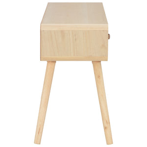 vidaXL Console Table 100x35x68 cm Solid Wood
