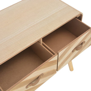 vidaXL Console Table 100x35x68 cm Solid Wood