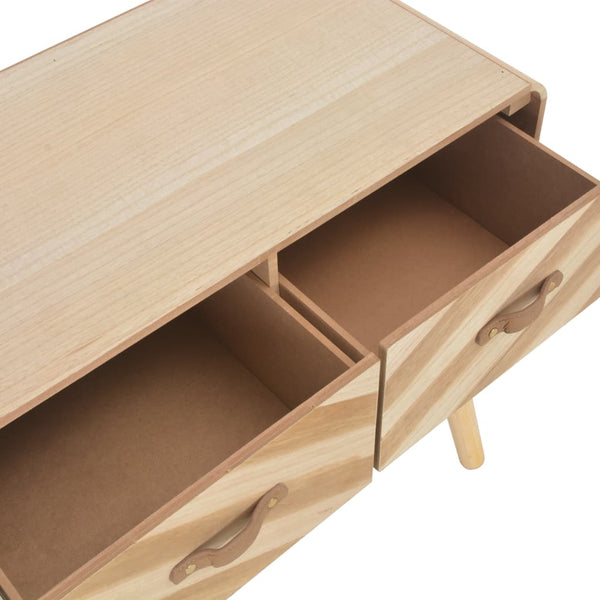 vidaXL Console Table 100x35x68 cm Solid Wood
