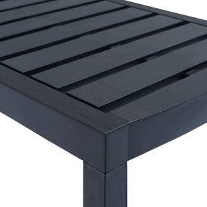 vidaXL 4-Piece Garden Lounge Set Anthracite Plastic