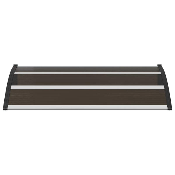 vidaXL Awning Black 120x75 cm PC