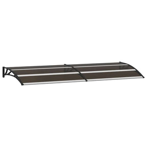 vidaXL Awning Black 240x75 cm PC