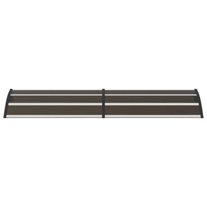 vidaXL Awning Black 240x75 cm PC