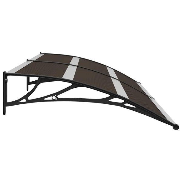 vidaXL Awning Black 240x75 cm PC