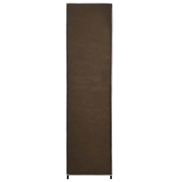 vidaXL Wardrobe with 4 Compartments Brown 175 x 45 x 170 cm