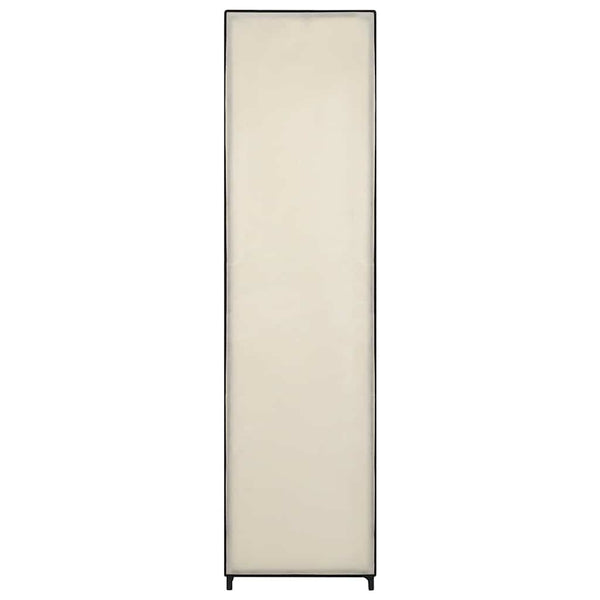 vidaXL Wardrobe with 4 Compartments Cream 175 x 45 x 170 cm