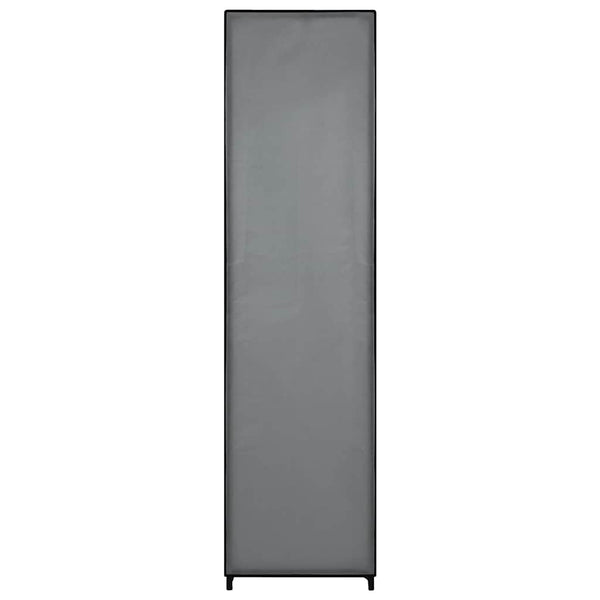 vidaXL Wardrobe with 4 Compartments Grey 175 x 45 x 170 cm