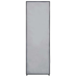 vidaXL Fabric Wardrobe Grey 87 x 49 x 159 cm