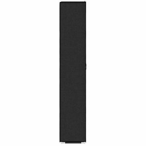 vidaXL Shoe Cabinet Black 60x30x166 cm Fabric